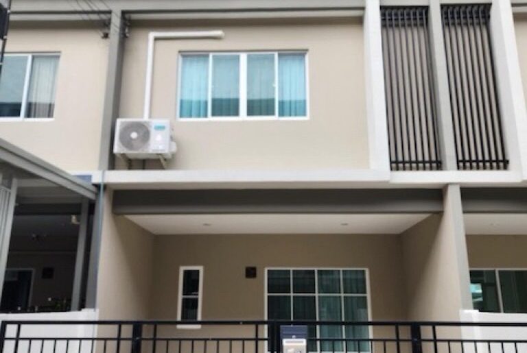 BH3566 ให้เช่าทาวน์โฮม3ชั้นหมู่บ้านวิชั่นวัลเลย์ ติดถนนบางกรวย-ไท
