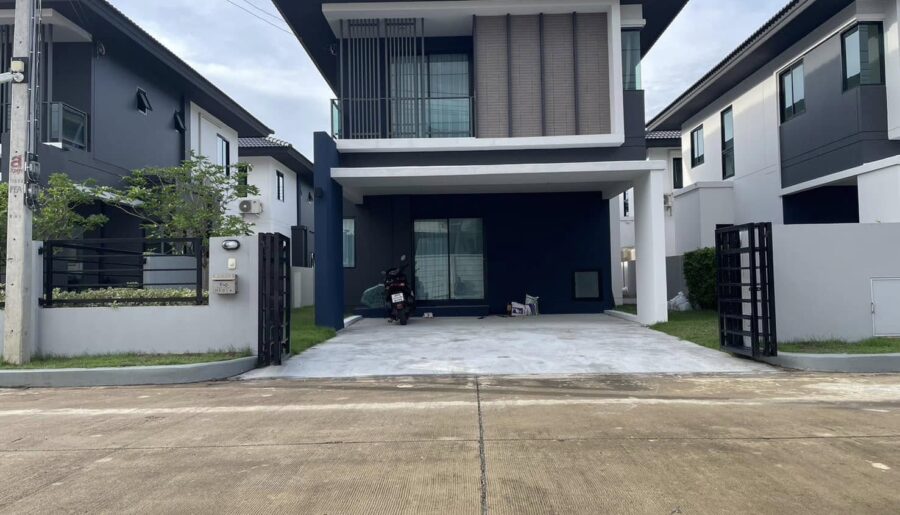 BH3569 ให้เช่าบ้านเดี่ยวใหม่ บ้านฟ้ากรีนเนอรี นีโอลา รังสิต-คลอง