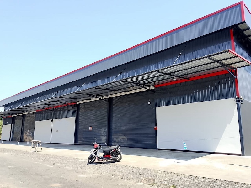 BST857 ให้เช่าโกดังสร้างใหม่ ซอยนิมิตรใหม่ 62 ใกล้ถนนใหญ่เพียง 50