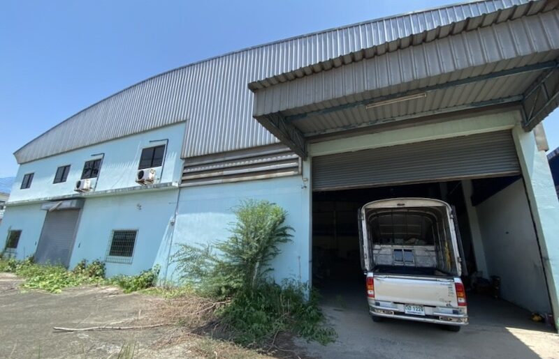 BST859 ให้เช่าโกดัง/โรงงานพร้อมออฟฟิศ 2ชั้นต.คอกกระบืออ.เมืองสมุท
