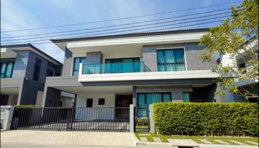 ให้เช่าบ้านเดี่ยว2ชั้น The City Bangna บางนา กม.7 ตกแต่งพร้อมอยู่