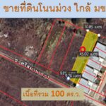 ขายที่ดินทำเลทอง! ซอยบ้านโนนม่วง ใกล้ มข.