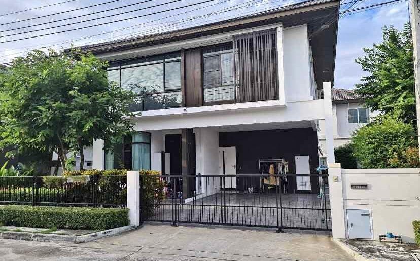ให้เช่าบ้าน 50 ตรว. 3 นอน มัณฑนา เลค วัชรพล โครงการ 2 เฟอร์พร้อมอ