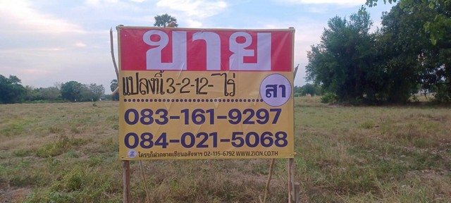 ขายที่ดิน ราคาถูก 3-2-12 ไร่ ซ.ทองเทียน บ้านสระโคล่ เมืองพิษณุ