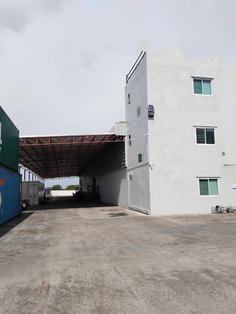 BST863 ให้เช่าโกดัง-คลังสินค้า พื้นที่สีเขียว ติดถนนเลียบมอเตอร์เ