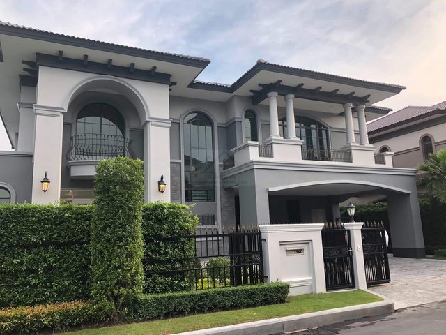 ขายบ้านเ 154 ตรว. THE GRAND ปิ่นเกล้า ถนนบรมราชชนนี แปลงมุม