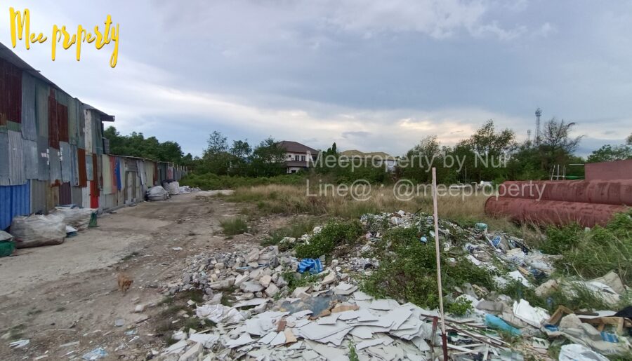 ปล่อยเช่าที่ดินเปล่า หน้าหมู่บ้านพฤกษาวิลเลจ7 1 ไร่ 1 งาน 48 ตร.