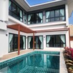 บ้านพูลวิลล่าให้เช่า 55,000 บาท ดอยสะเก็ด บ้าน 2 ชั้น สไตล์โมเดิร