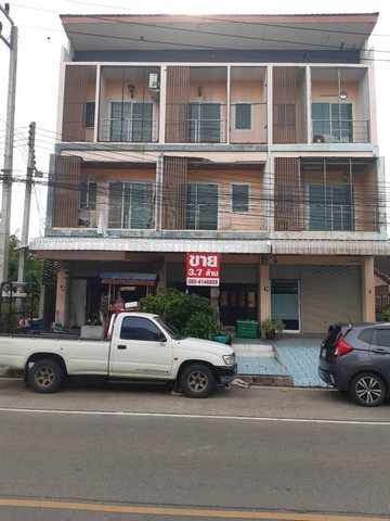 ขายอาคารพาณิชย์ 3 ชั้นติดถนนเฉลิมพระเกียรติ อำเภอเมือง จังหวัดขอน