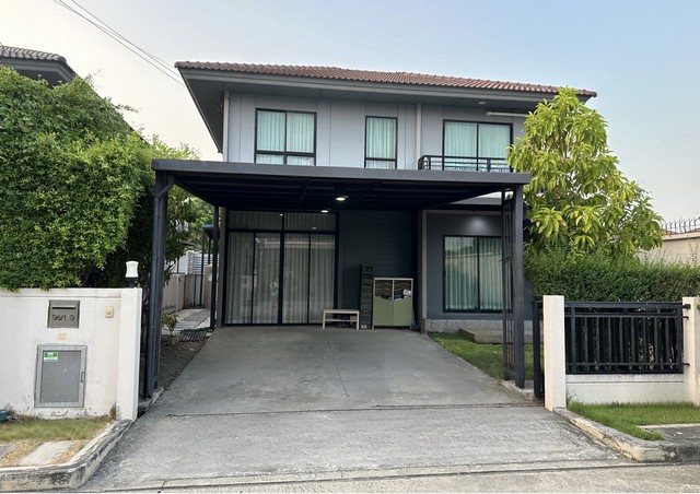 ขายบ้านเดี่ยวหลังริม หมู่บ้านเพฟรังสิต ปทุมธานี พื้นที่56.8 ตาราง