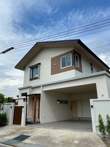 ราคา 3.59 ล้าน เจซีการ์เด้นวิลล์ สันทราย บ้านสร้างใหม่ สไตล์โมเดิ