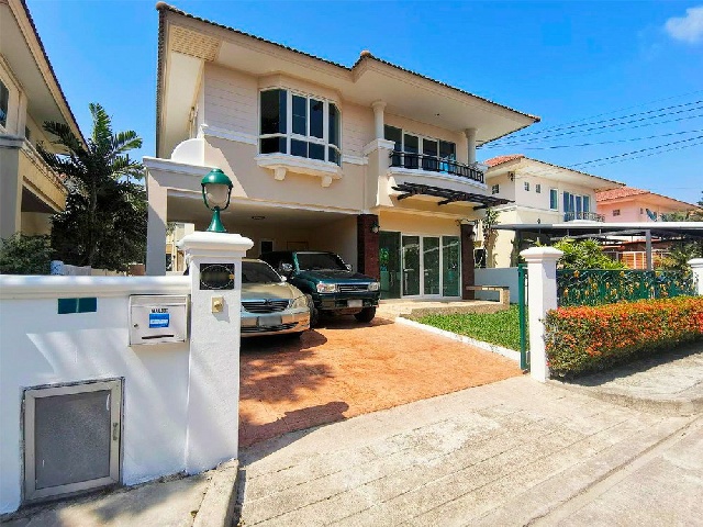 ตลาดยิ่งรวย76 1.8กม.ให้เช่าบ้านเดี่ยว 2 ชั้น ติดถนนใหญ่ BigC