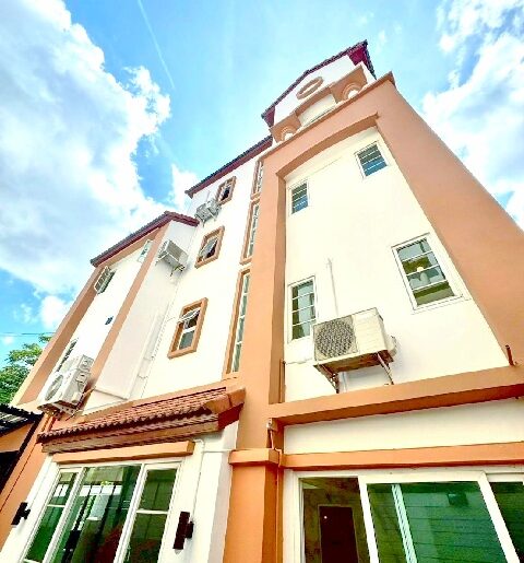 MRT ปากเกร็ด 3.5ชั้น 282ตร.ม. 7แอร์ 7นอน รร.สวนกุหลาบวิทยาลัย 700