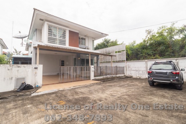 ขายบ้านเดี่ยว หมู่บ้านอลิชา 5 พุทธบูชา 36 ทำเลดีย่านทุ่งครุ สุขสว