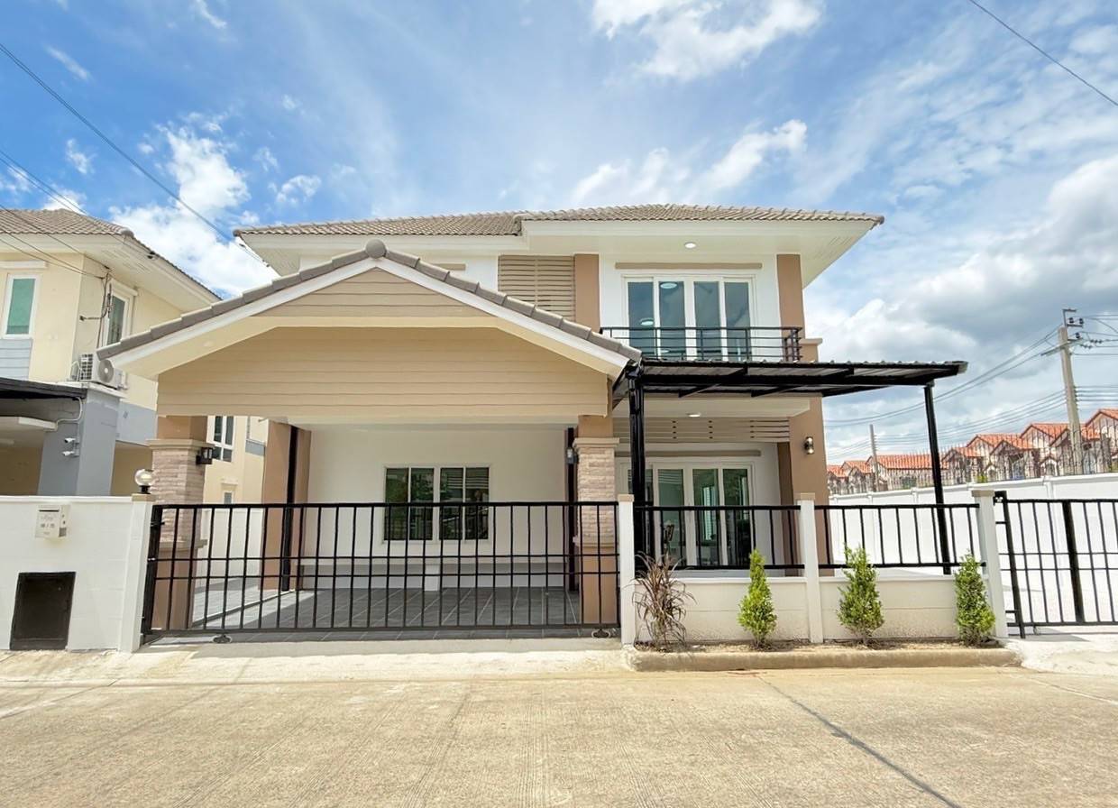 CH1125 ขายบ้านเดี่ยวหมู่บ้านเดอะลิฟวิ่ง บ้านกล้วย ไทรน้อย