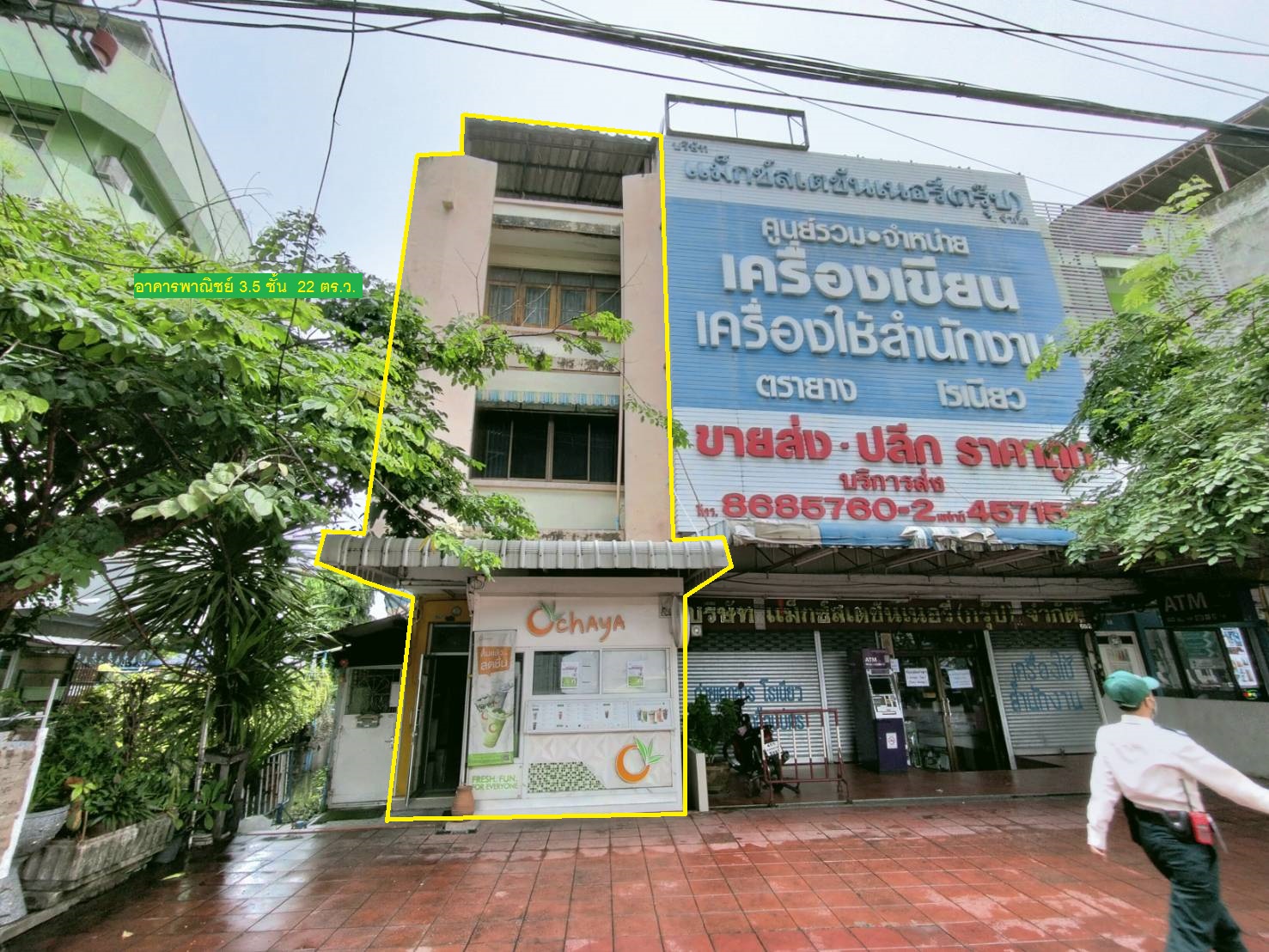 โอกาสพิเศษ! อาคารพาณิชย์ ติด ถ.เพชรเกษม ติดบันไดทางขึ้น-ลง MRT บา