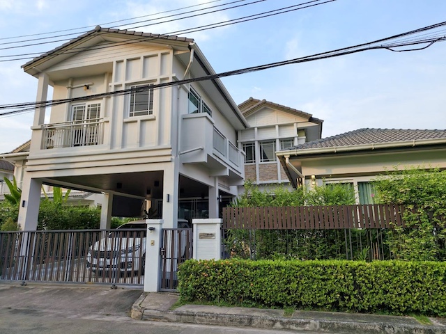 BH3610 ให้เช่าบ้านเดี่ยวหลังมุม 5 ห้องนอน หมู่บ้านมัณฑนา พระราม 9