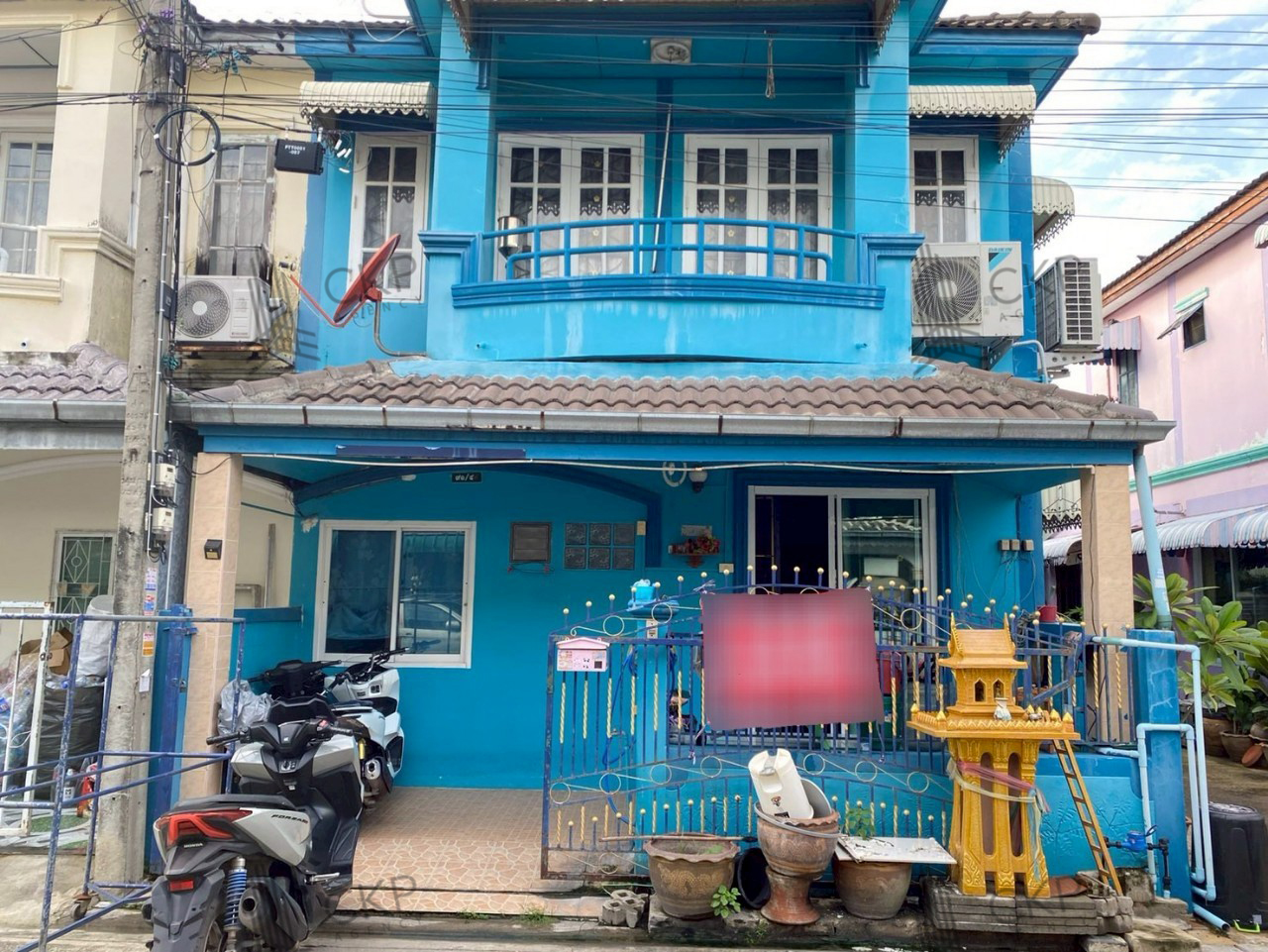 ทาวน์เฮาส์ บ้านฟ้าชมพฤกษ์ เฟส2(ถ.ลำลูกกา คลอง8) ใกล้ตลาด พร้อมเข้