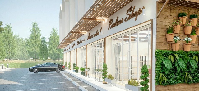 APL ลาดกระบัง 8.3 กม. อาคาร 3 ชั้น คุ้มเกล้า ตลาดนครฉลองกรุง 2.1