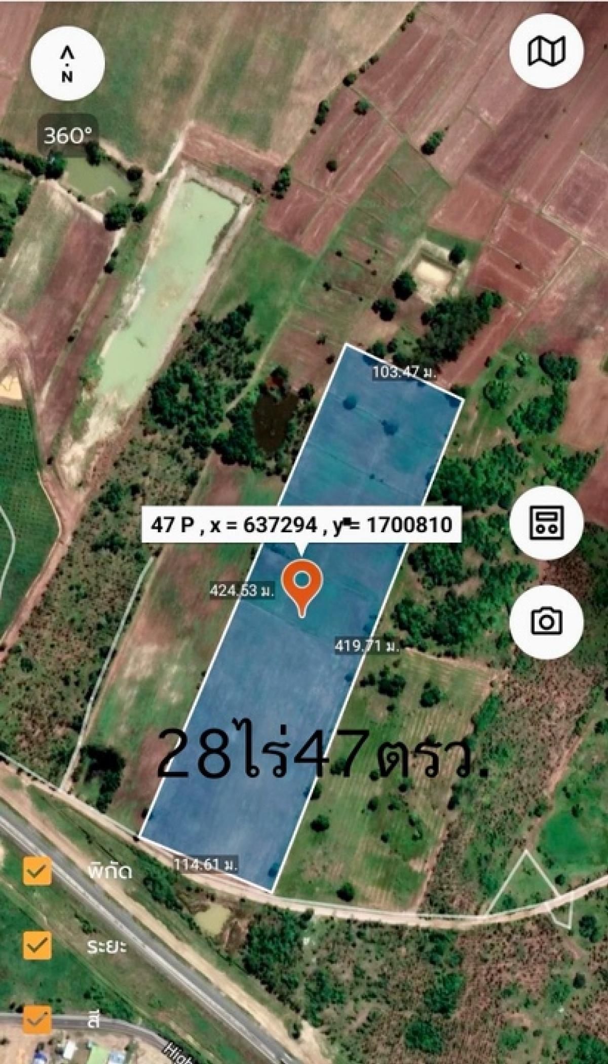 ขายที่ดินแปลงสวยทำเลทองติดถนนราคาไม่แพง ต.หนองโพ อ.ตาคลี จ.นครสวร