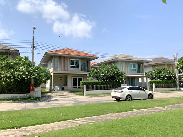 ม.เอแบค 1.4 กม. บ้านเดี่ยวสวนใหญ่ เช่า 51 ตรว.3นอน 168ตรม.บางเส