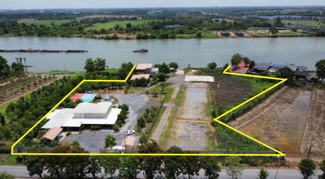 ขายที่ดินพร้อมสิ่งปลูกสร้าง วิวแม่น้ำเจ้าพระยา อำเภอสามโคก ปทุมธา