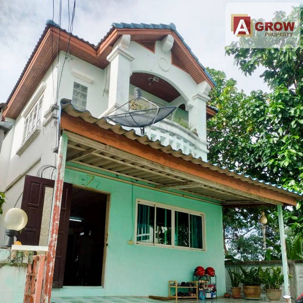 หมู่บ้านนันทนา การ์เด้นท์ บางปลา 22 บ้านหลังมุม พร้อมเข้าอยู่