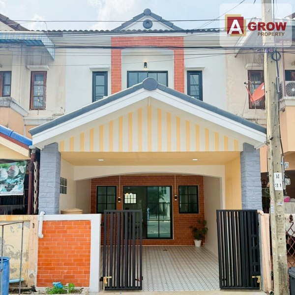 หมู่บ้านเคซีคลัลเตอร์ 7 ถนนไทยรามัญ บ้านสวยทำเลดี ตกแต่งครบพร้อมอ