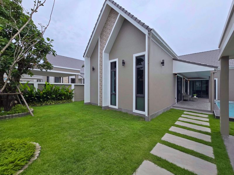 Nordic Pool Villa Pattaya พูลวิลล่าสร้างใหม่ใกล้อ่างมาบประชัน