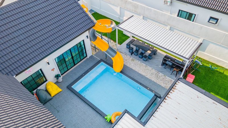 บ้านพลูวิลล่า มาบประชัน ใกล้ขอบอ่าง3 นาที