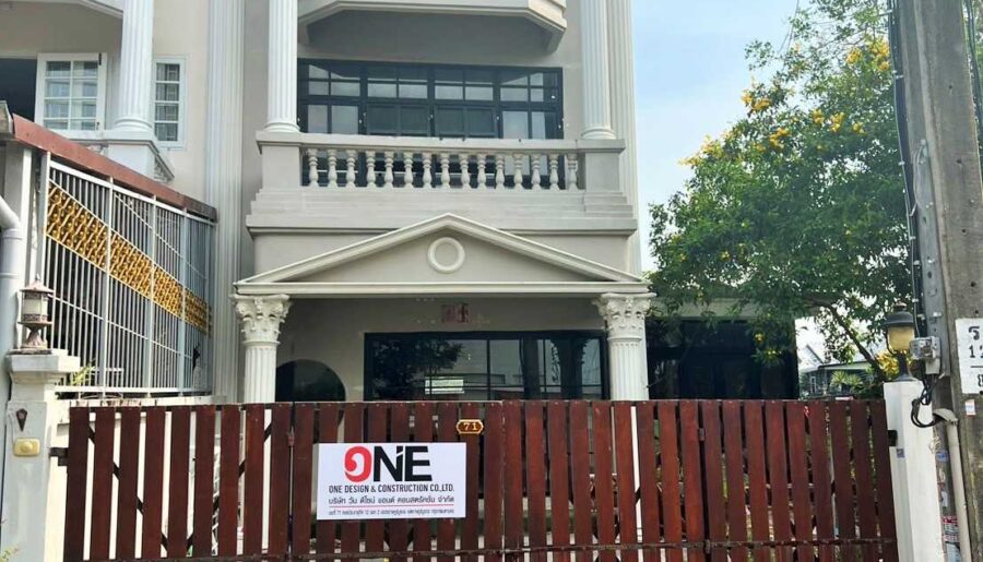 อาคารพาณิชย์ 3 ชั้น ซอยประชาอุทิศ 12 เขตราษฎร์บูรณะ กรุงเทพมหาน