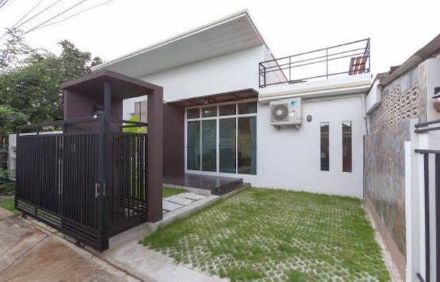 BH3605 ขายหรือให้เช่าบ้านเดี่ยวชั้นเดียวสไตล์ทันสมัย 43ตรว. ลาดพร