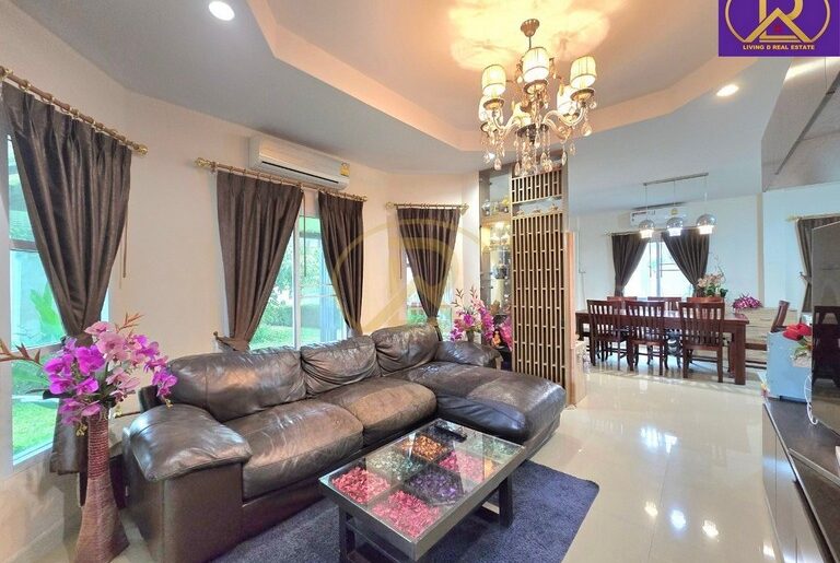 ให้เช่าบ้านเดี่ยว2ชั้น ที่กว้าง มณีรินทร์ กรีนพาร์ค อ่างศิลา ชลบุ