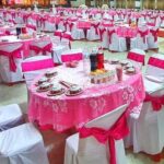 ผ้าคลุมเก้าอี้งานวัด งานบุญ