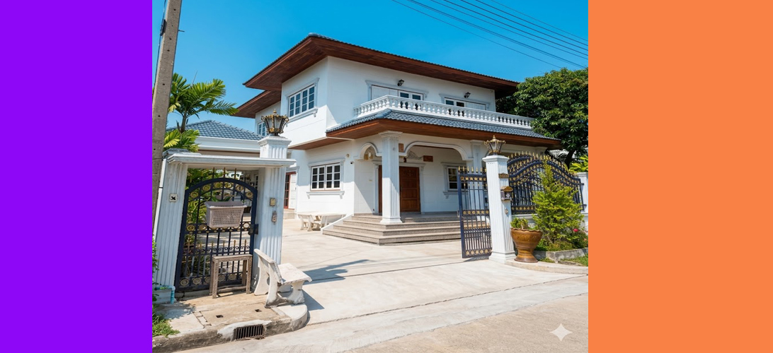 บ้านเดี่ยวใกล้ถนนเอกชัย