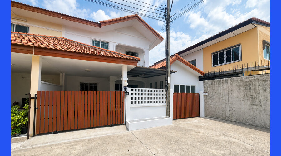 ขายบ้านเดี่ยวมือสองเลียบคลองสอง