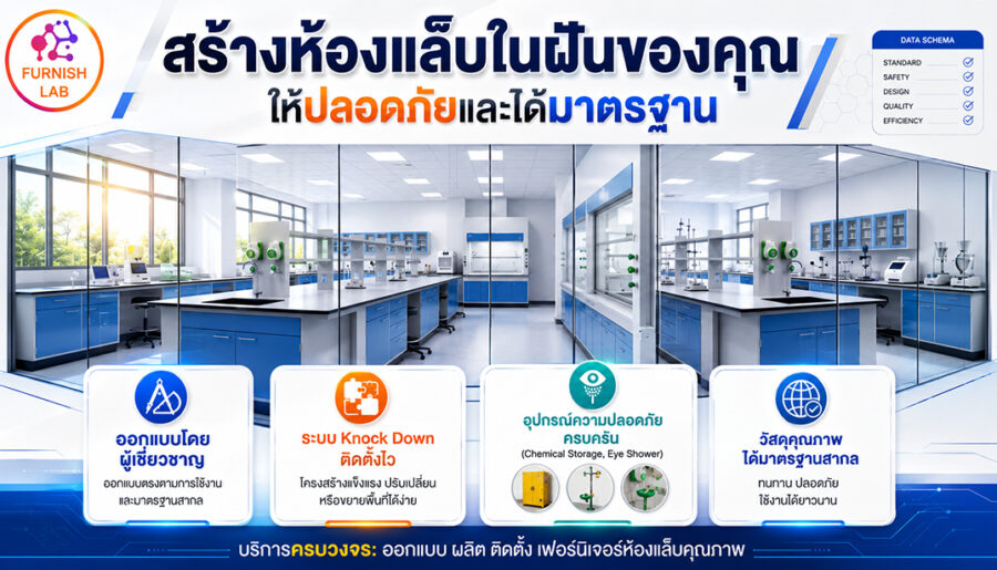 บริษัทออกแบบเฟอร์นิเจอห้องปฏิบัติ