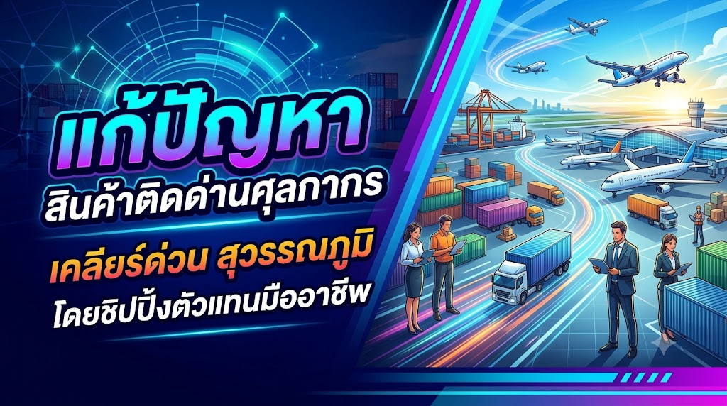 แก้ปัญหาสินค้าติดด่าน
